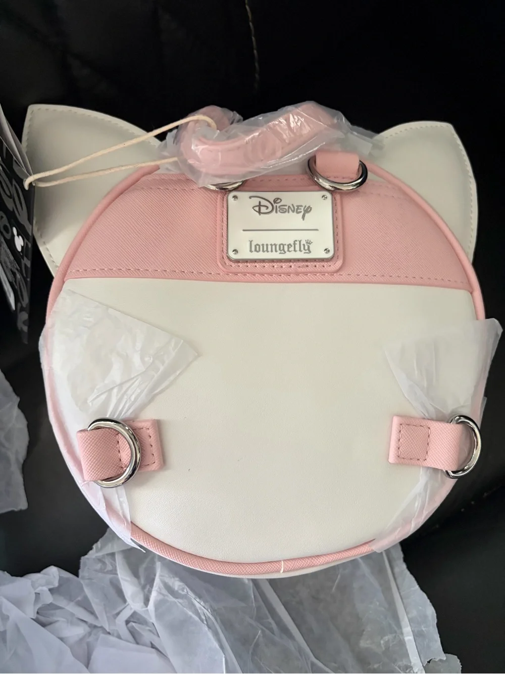 Loungefly Disney The Aristocats Marie Figural Convertible Mini Backpack
